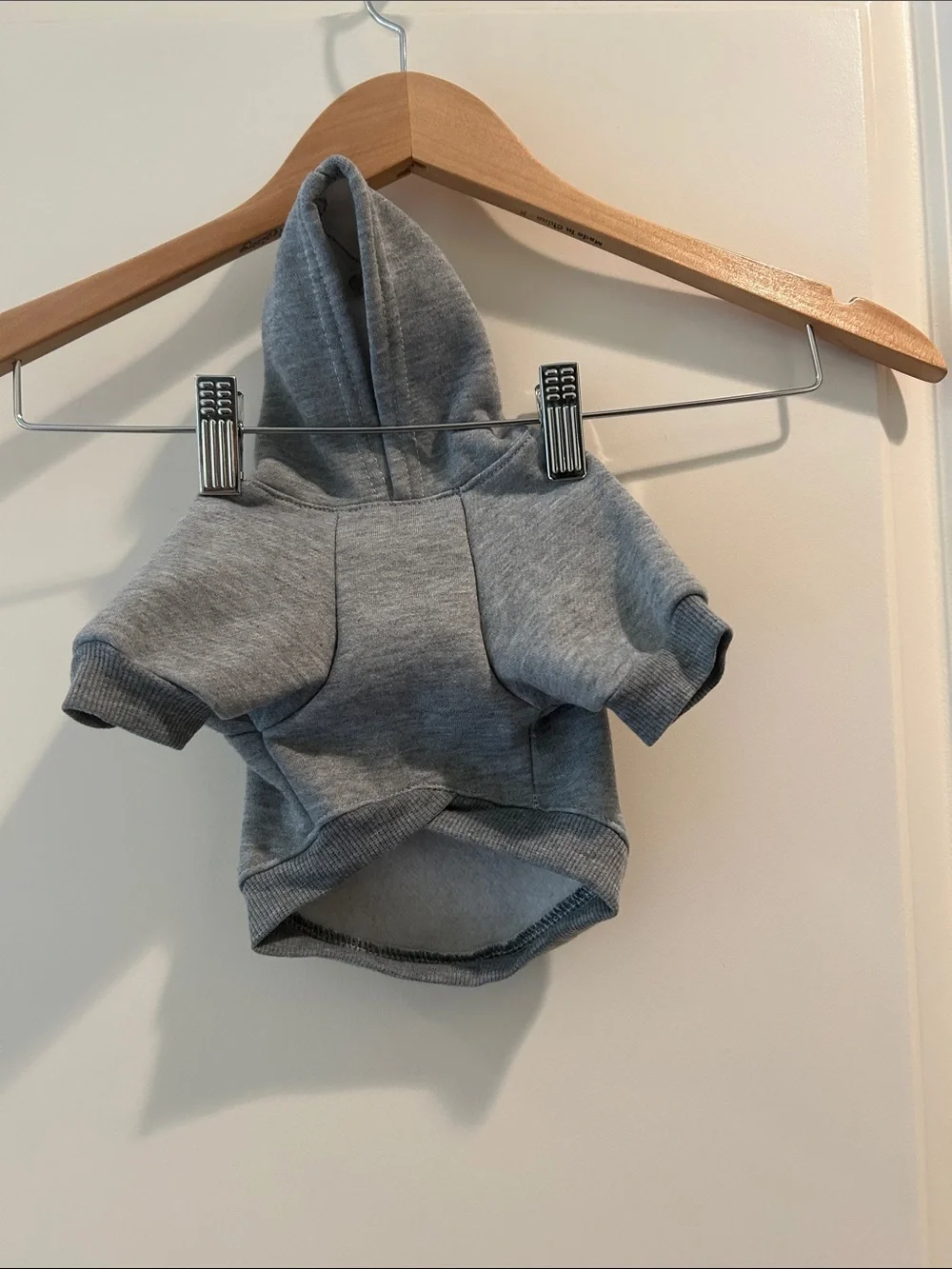 Unbranded Gray Pet Dog Hoodie with 